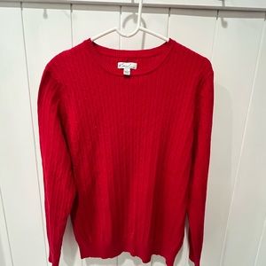 Kim Rogers 100% cotton LS Sweater